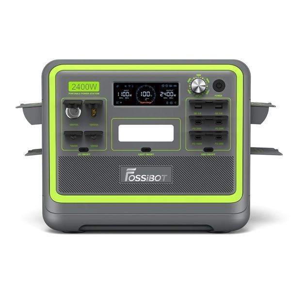 Зарядна станція FOSSiBOT F2400 2048Wh 2400W Green EUF2400-Green фото