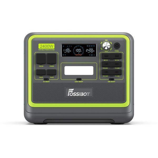Зарядна станція FOSSiBOT F2400 2048Wh 2400W Green EUF2400-Green фото