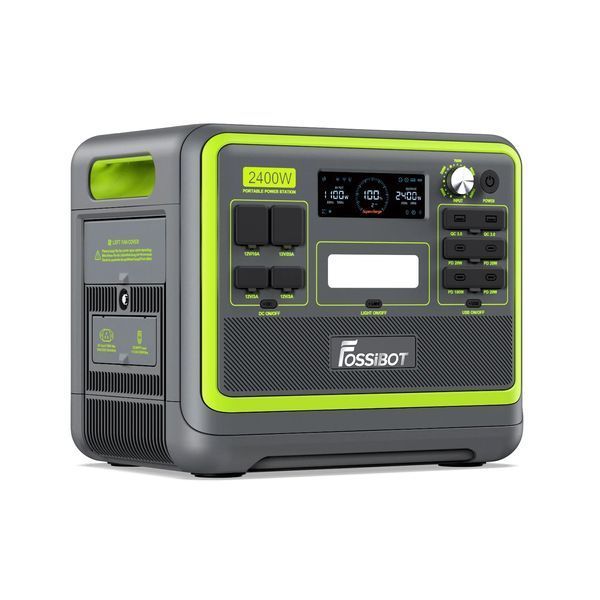 Зарядна станція FOSSiBOT F2400 2048Wh 2400W Green EUF2400-Green фото