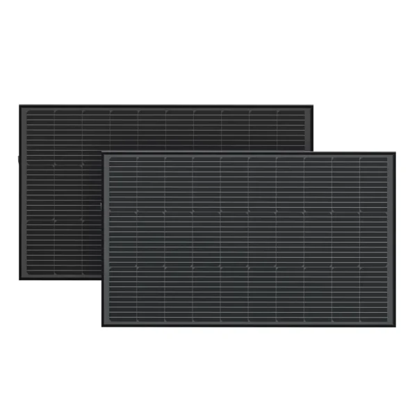 Монокристалічна сонячна панель EcoFlow 2*100W Rigid Solar Panel (EFSolar2*100W)